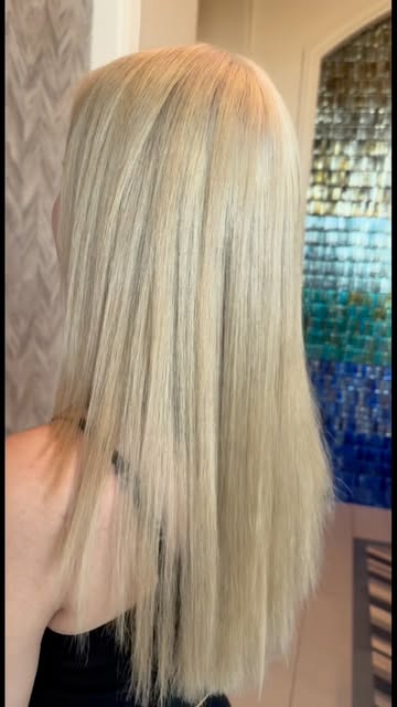 Blonde color by Jessica Li