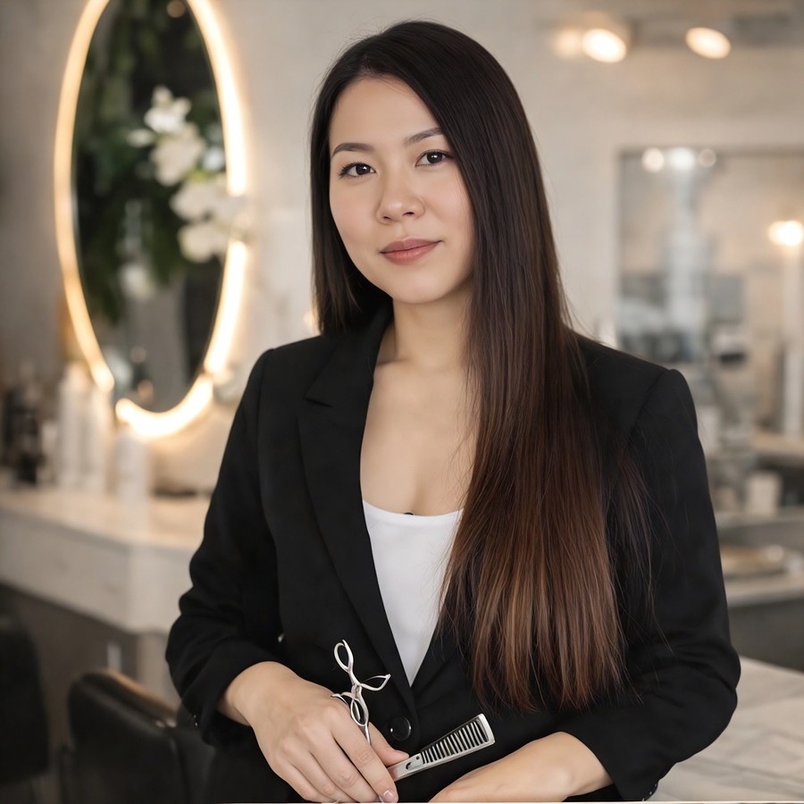 Jessica Li, salon owner and hair artist